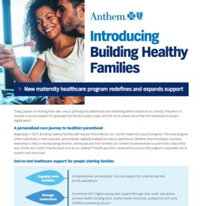 Building Healthy Families